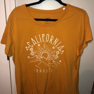 Yellow California shirt